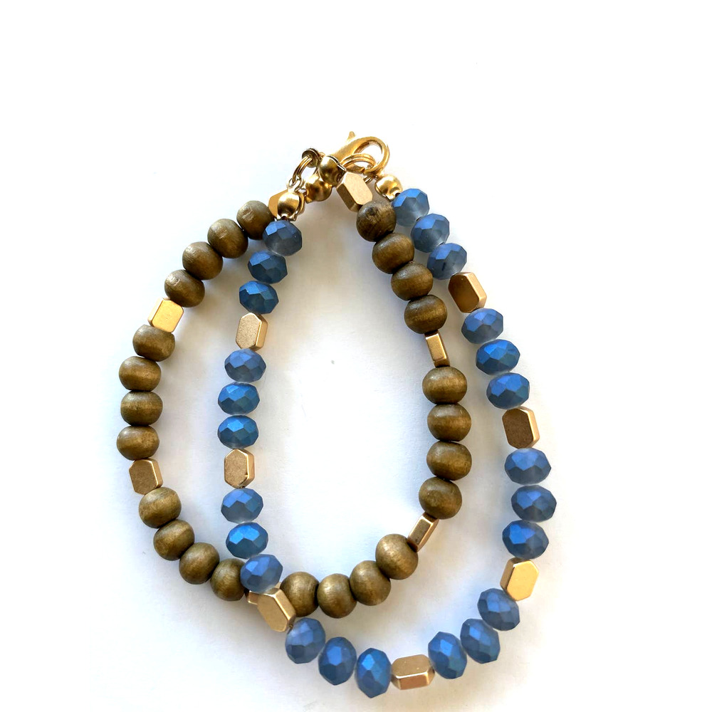 2 Stranded Beaded Bracelet